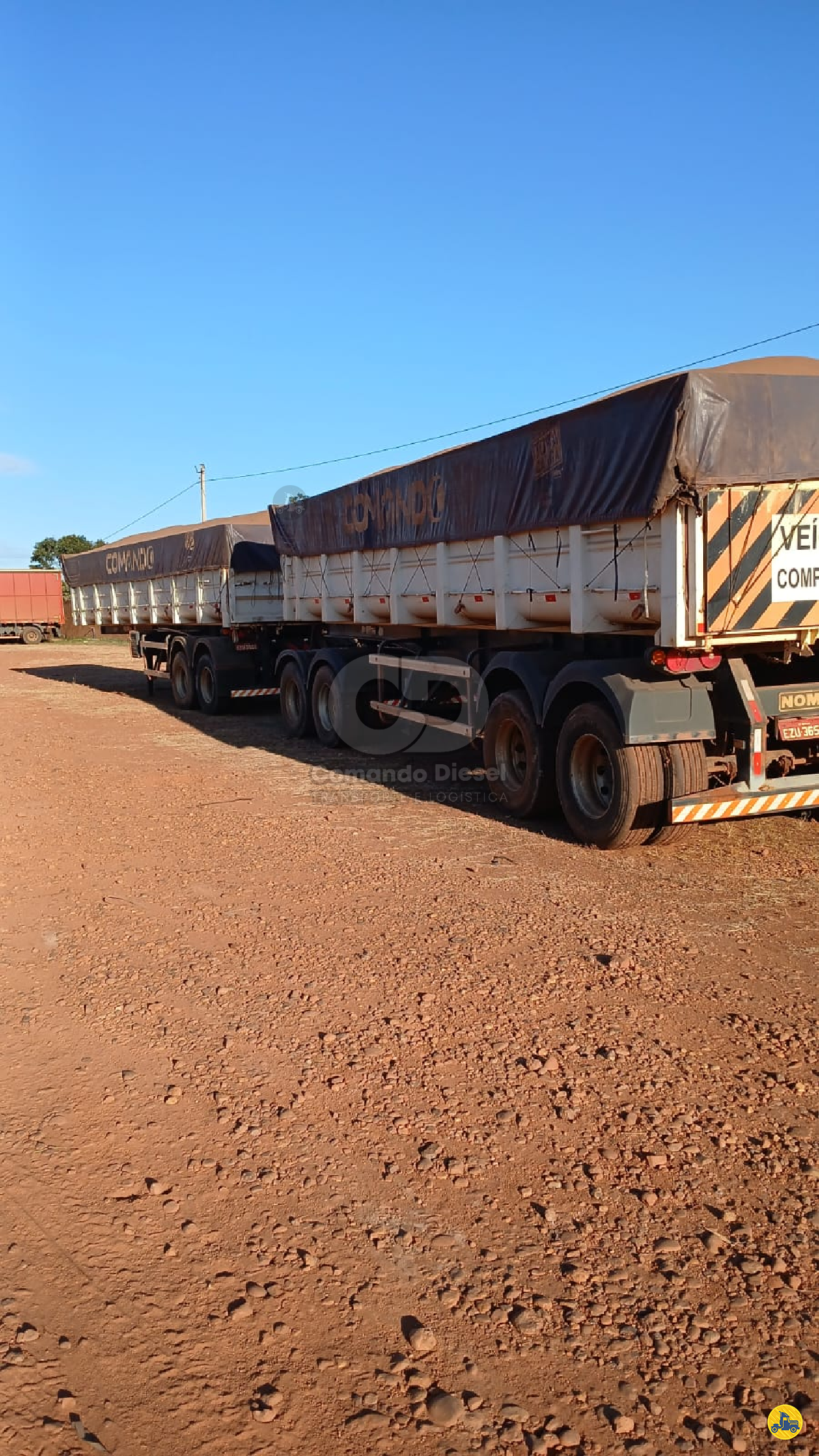 CARRETA RODOTREM BASCULANTE Comando Diesel Transporte e Logística BOITUVA SÃO PAULO SP